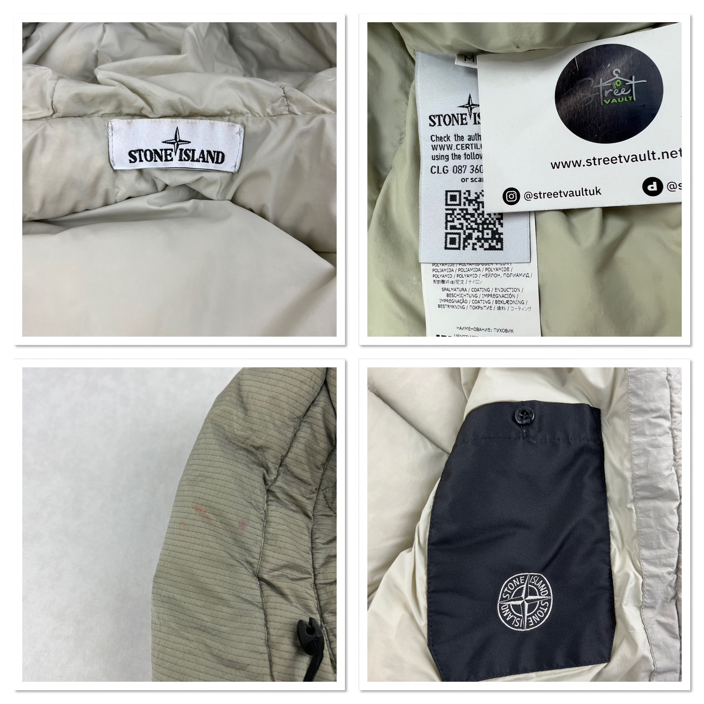 Stone Island Nylon Puffer Jacket