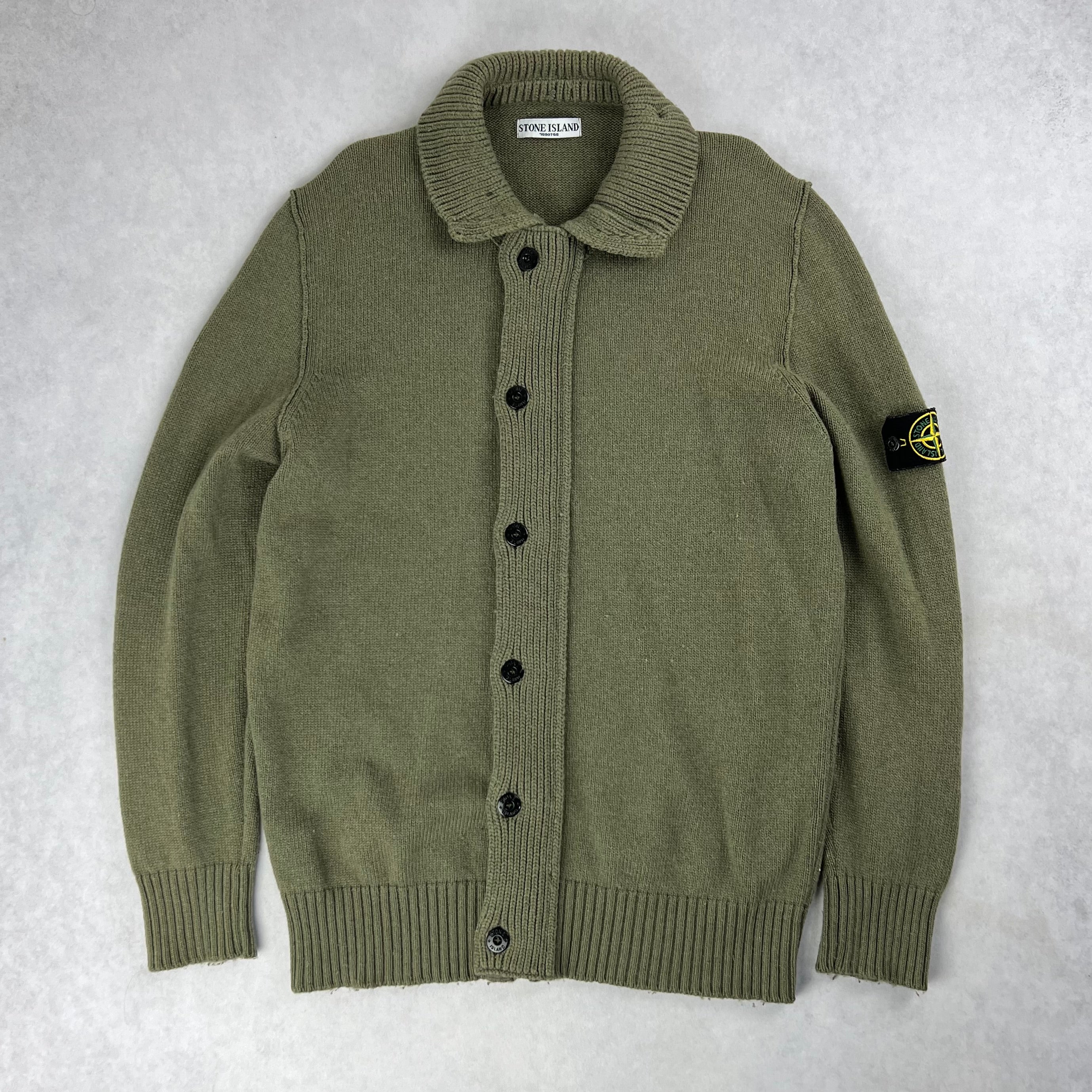 Stone Island Wool Cardigan