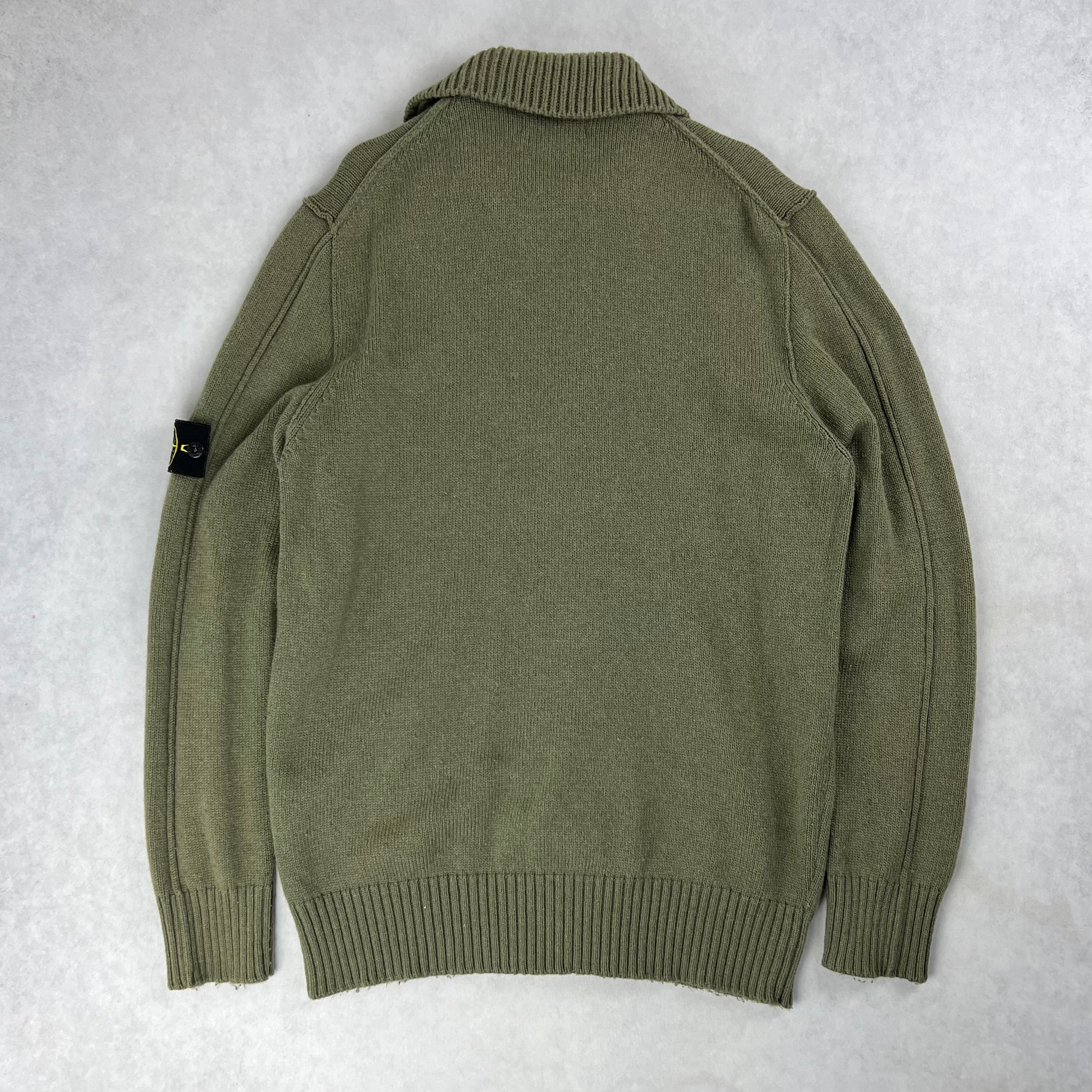 Stone Island Wool Cardigan
