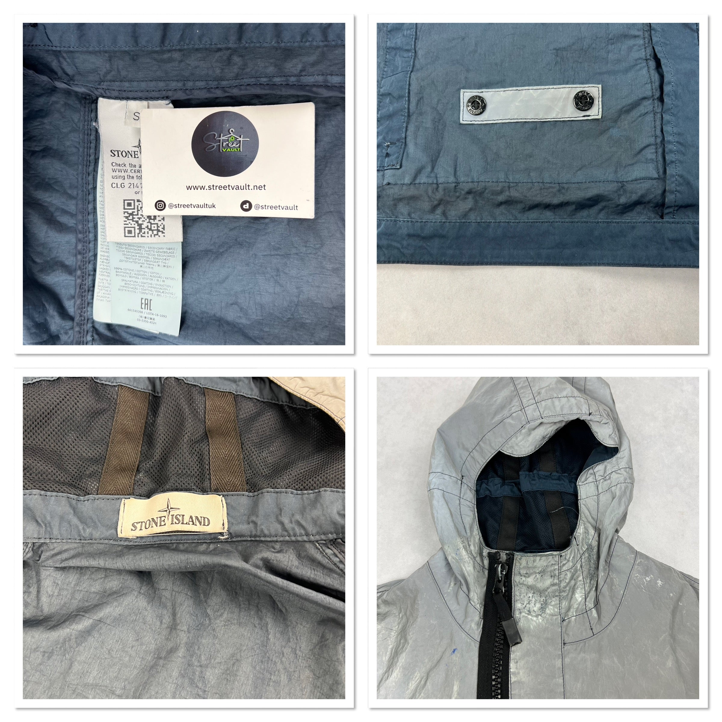 Stone Island Plated Reflective Jacket