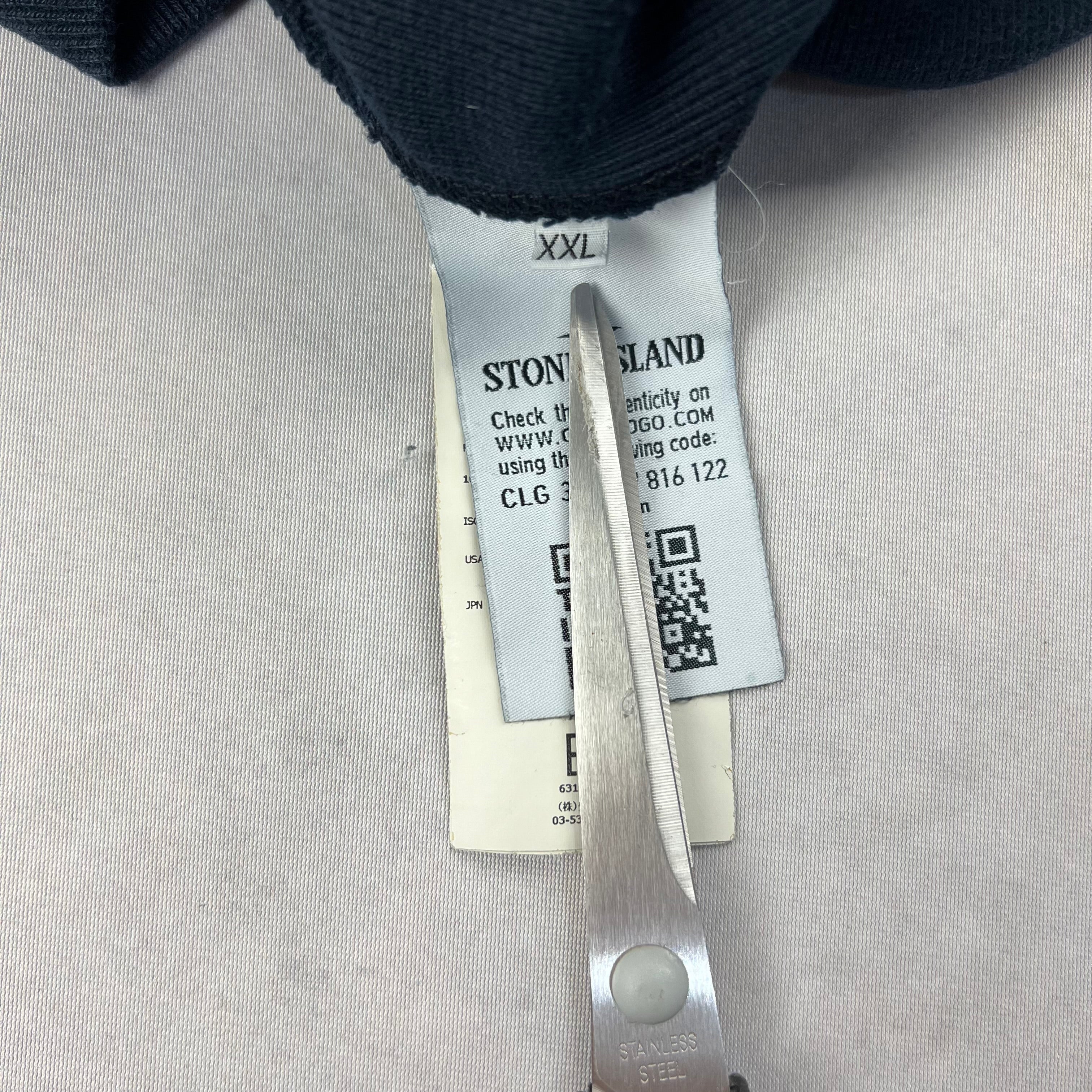 Stone Island Zipped Jumper