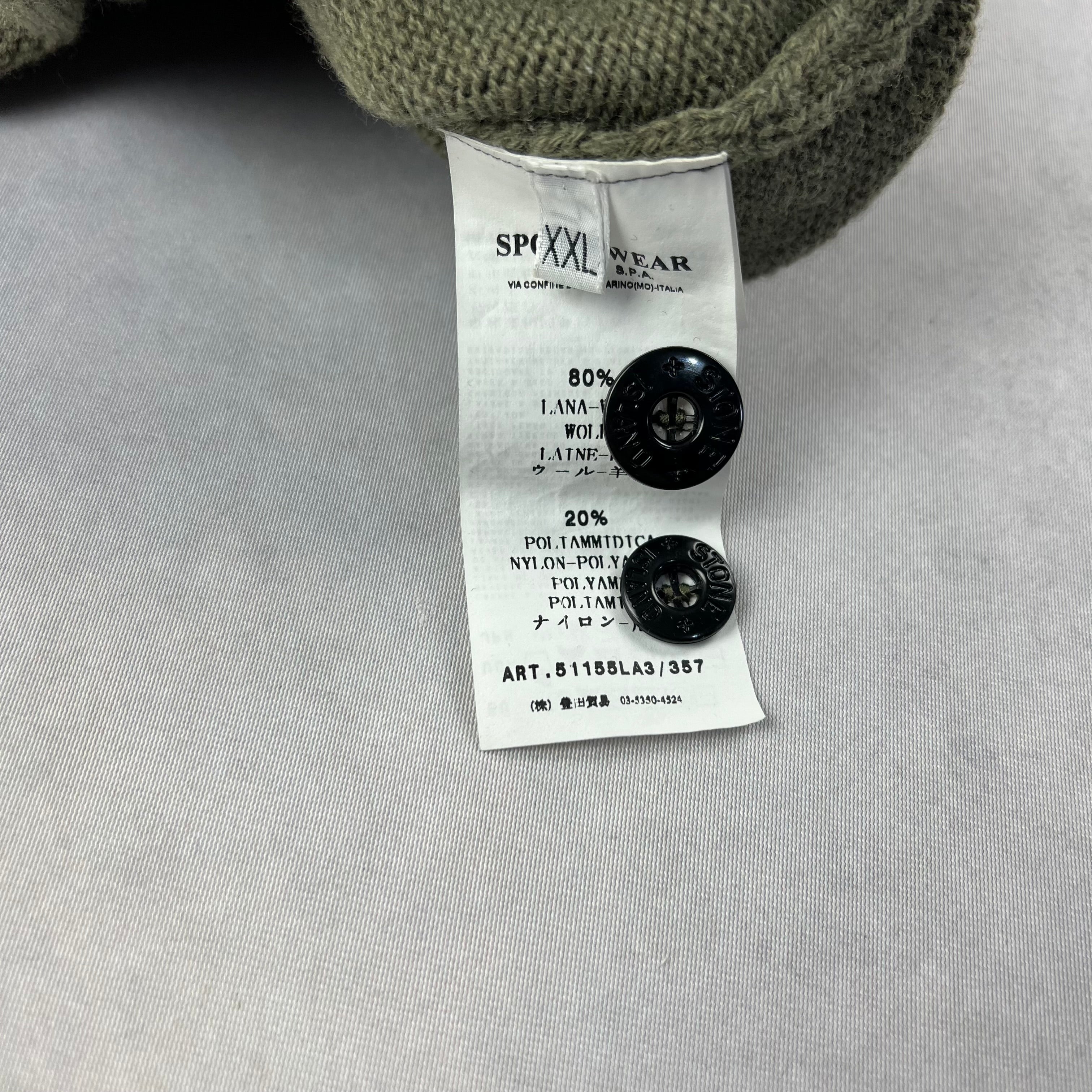 Stone Island Wool Cardigan