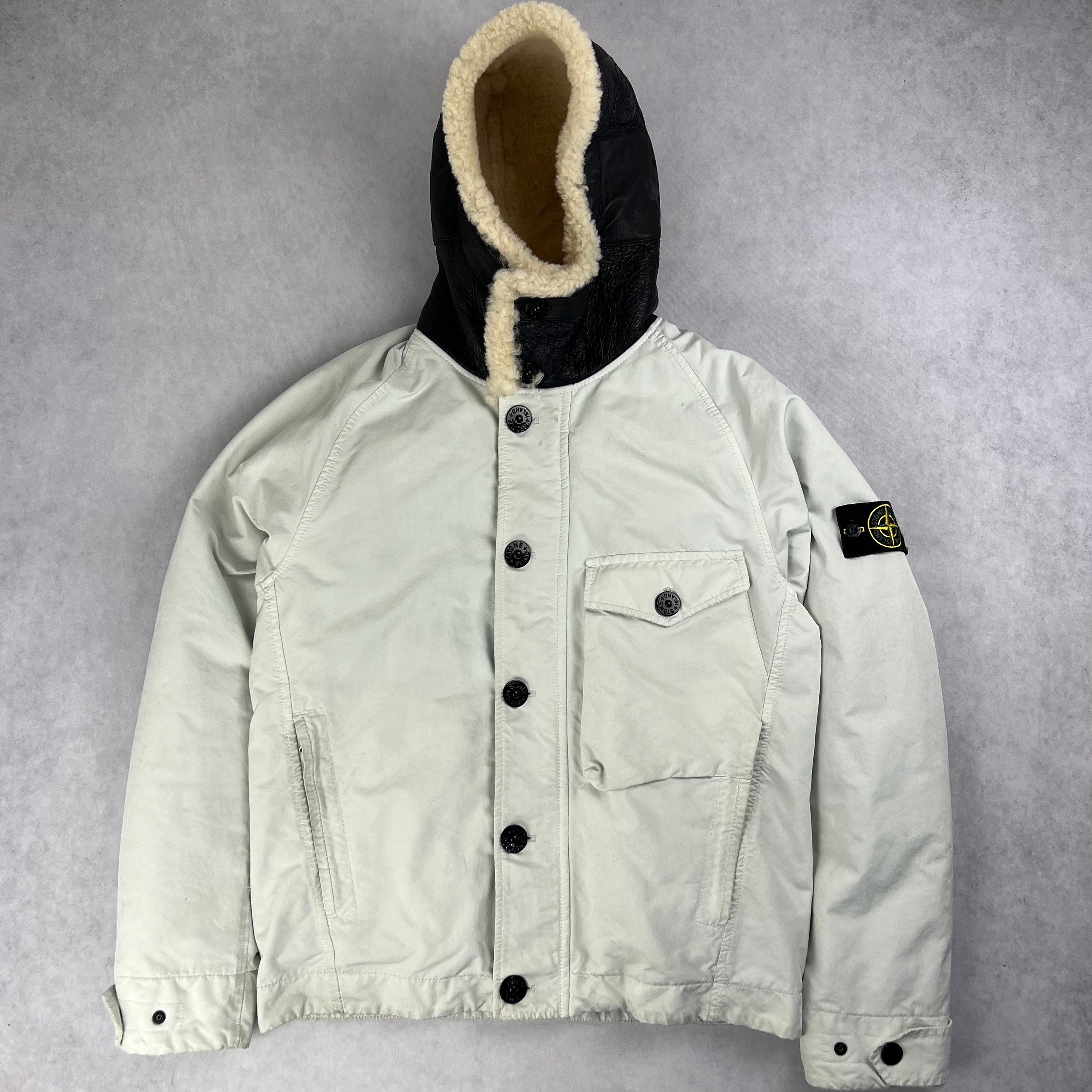 Stone Island David TC Sheepskin Jacket