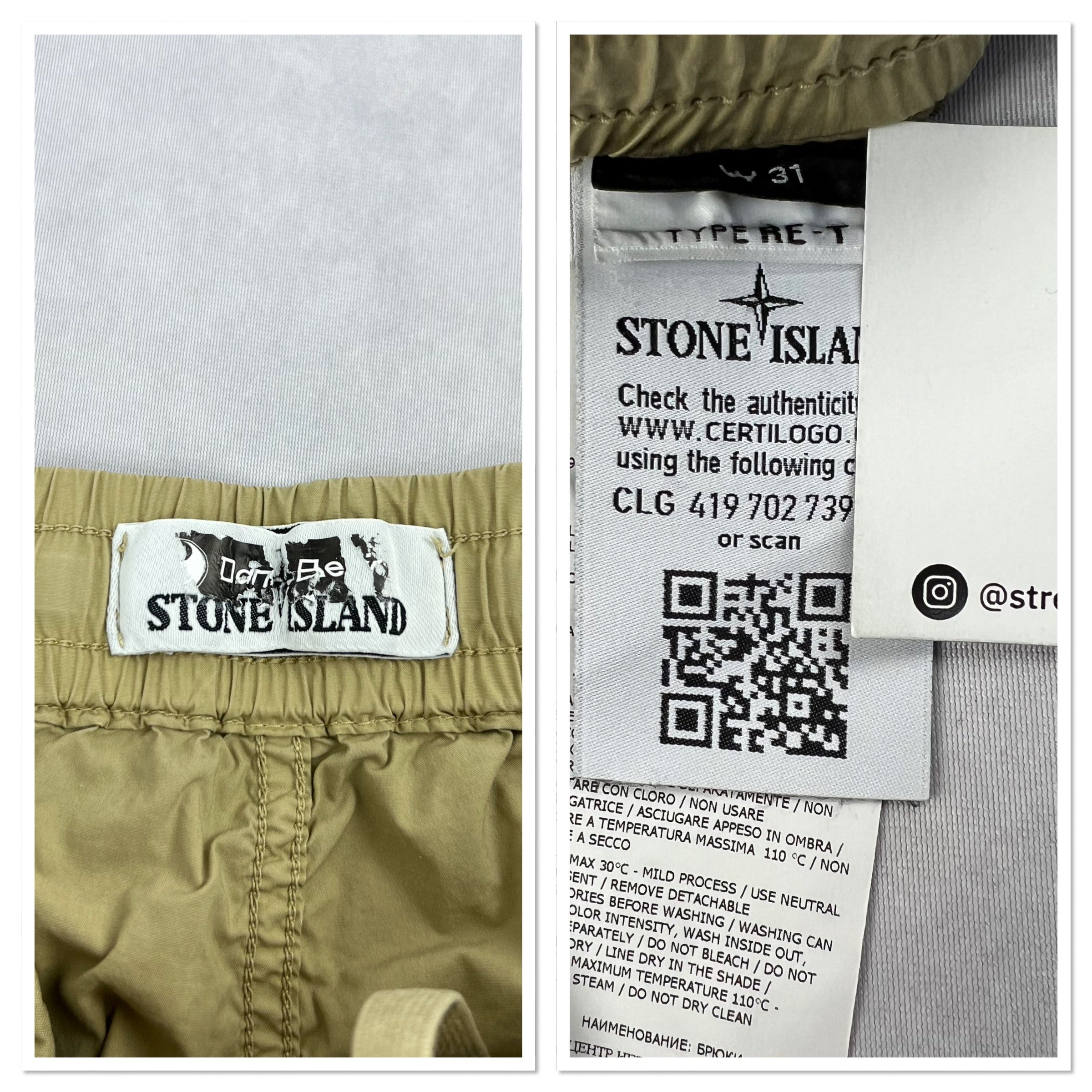 Stone Island Cargo Pants